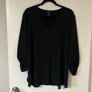 Investments Black Shirt 1X